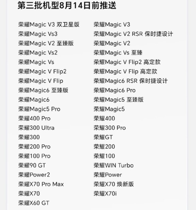 旗舰优先！MagicOS 10分批推送，老用户又被分到第三批