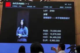 冷军又破记录，油画《蒙娜丽莎》拍出天价，网友吐槽：炫技看不懂图片