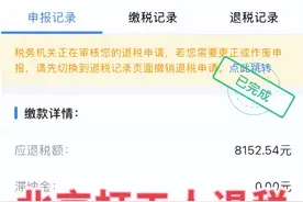 在京打工人，个税退了8000多，相当于多发了一笔奖金图片
