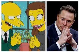 Elon Musk被预言？Simpsons最新一集：火箭撞太空站 被迫卖掉X图片