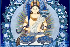 虚空藏菩萨，属相为牛、虎的本命佛图片