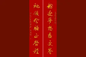 十幅名家2025春联，行云流水，力透纸背！图片