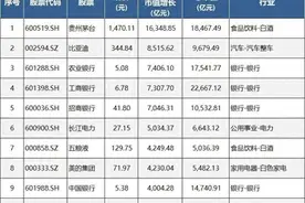 A股十年翻倍王！这些股票最高涨100倍，国家队重仓名单曝光图片