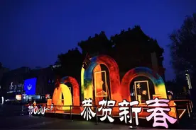 奥园等7地春节上演灯光秀，亮马河有3D裸眼投影秀图片