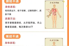 十二经络堵塞的表现和调理方法 ​ ​​​图片