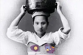 韩国正宗传统服饰“赤古里”图片