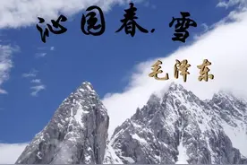 《沁园春·雪》图片