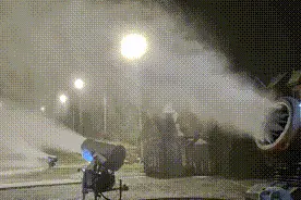 张家口各大滑雪场开板时间定了！已开始造雪！图片