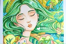 49种绿色出行 低碳生活，创意满满的儿童画+手抄报，值得你收藏！图片