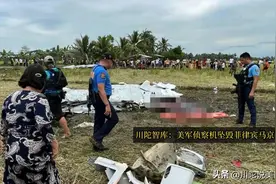 美军机突然在菲律宾坠毁，推定正侦察055大驱，此轮交手我方胜出图片