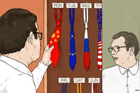 中俄和西方之间选哪一个？塞尔维亚的回答让人失望，但符合国情图片