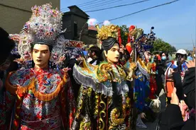 探秘福建游神习俗， 神明出巡赐福民间图片