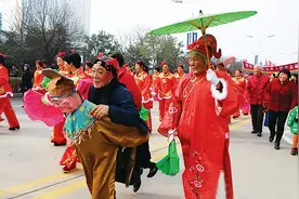 【沾化非物质文化遗产】民间歌舞——老姜背老婆图片