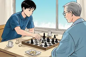 和领导下棋赢了，领导说“我老了不中用咯”，高情商的人这样回图片