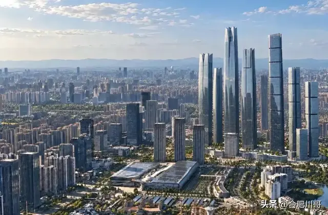 假如恒大518、宝能摩天群落地，滨湖能否成为合肥唯一城市中心?