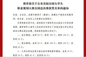 全省民办高校唯一！嵩明这个高校在首届全国大学生职业生涯规划大赛斩获佳绩图片