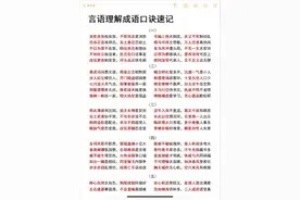 我言语理解正确率从60%到95%，全靠这些口诀图片