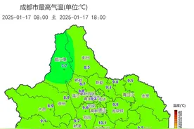 成都即将出太阳+升温！周末最高17℃图片