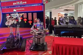 “金蛇狂舞”奏响！北京首个AI庙会科技感十足图片