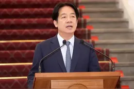 赖清德口出狂言，054A用实际行动证明，台岛就在中国境内图片