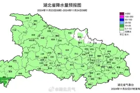 冷空气已至，雨雪＋8级大风，武汉明起降温！图片