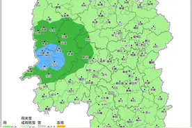 今晚湘西局地大雨，湘西北高海拔地区有雨夹雪图片