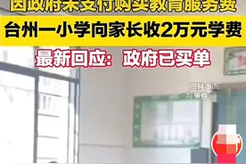 政府欠费，小学生买单！学校向学生收取20000元学费！图片
