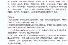 被雷声炸醒？气象部门连发预警！这些场次演出全额退款图片