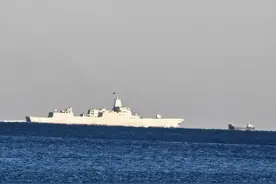 美军收到消息，第二批055有了新动向：西太平洋军力对比或逆转图片