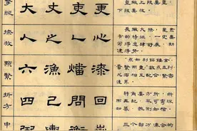 任政经典教程，《隶书写法指南》隶书六十四法图片