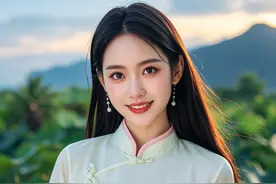 越南美女 她的笑容令我感到了巨大的能量图片
