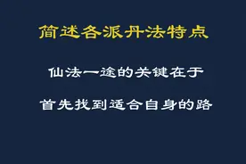 谈谈南北东西派的修法特点，阁下喜欢哪个？图片