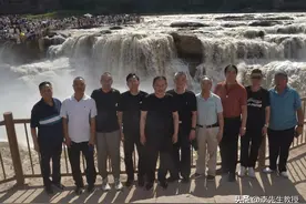观山西省壶口瀑布有感图片
