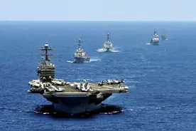 美航母急调中东,东亚陷兵力真空.我军大规模围台演练，美无力介入图片