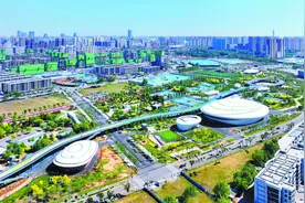 石家庄市高铁片区精雕细琢打造“城市客厅”图片