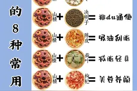 山楂的常用养生搭配！图片