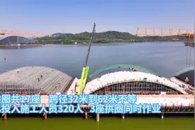 黄石磁湖大桥最新消息：进度已过半，年底交付使用图片