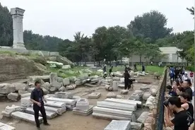圆明园遗址考古现场：已挖出5万件文物，有个令专家最激动的发现图片