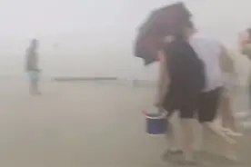 广西北海多人赶海疑遭雷击，应急管理局回应图片