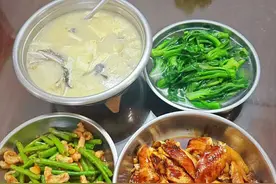 江西女子远嫁广东，晒婆家和娘家伙食对比，网友：心酸又真实图片