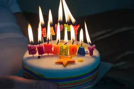 老公生日祝福语简短最暖心图片