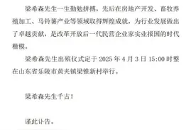德州企业家“土豆大王”梁希森逝世图片