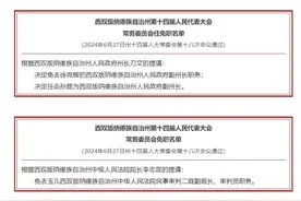 西双版纳州人大常委会通过一批人事任免名单图片