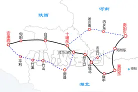 竹竹房三地插入：南十康高铁走向更加扑朔迷离图片