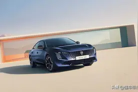 新车｜约售36万元 搭1.6T插混动力/12.4度电池 新款标致508海外上市图片