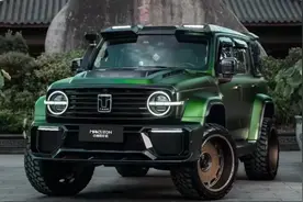 坦克300最成功改装版！毒液绿，倍显科幻霸气图片