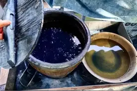 非遗探访：中国南通蓝印花布艺术图片