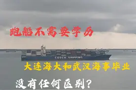 跑船不需要学历，大连海事大学和武汉海事毕业没有任何区别？图片