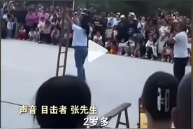 炸裂！两岁女童遭鞭子疯狂抽打，疑似被人贩子逼迫表演杂技图片