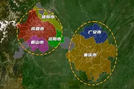 成都和重庆都市圈分别包括哪些城市？图片